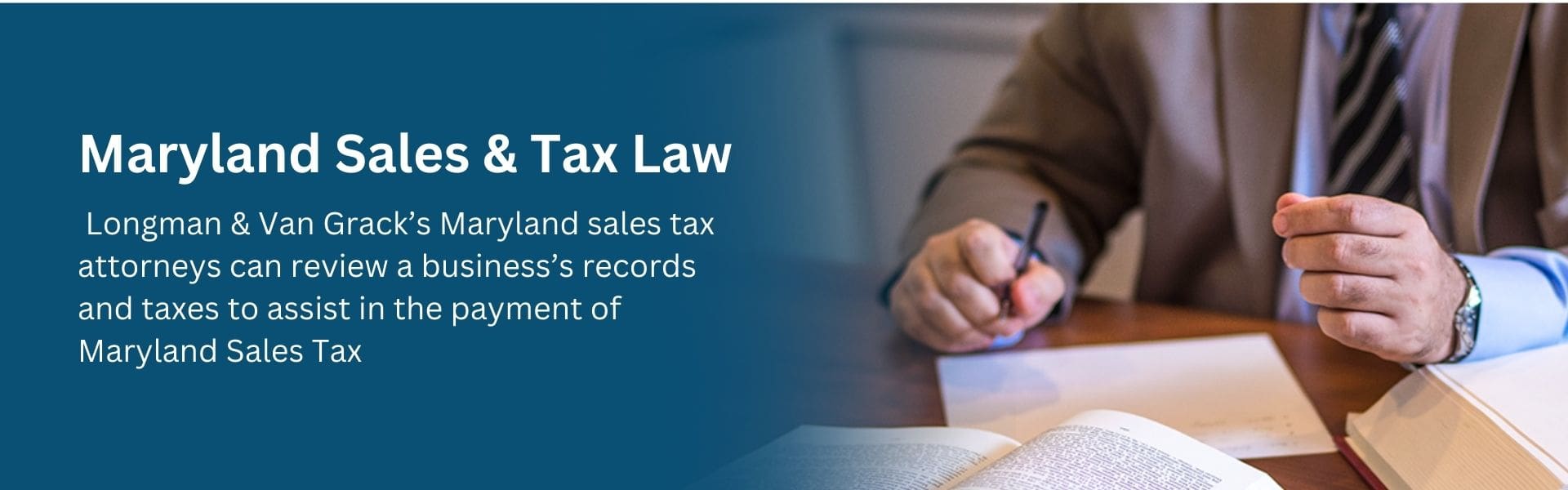 Maryland Sales & Tax Law