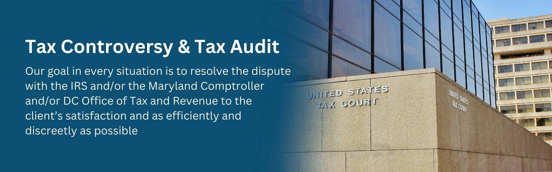 Tax Controversy & Tax Audit